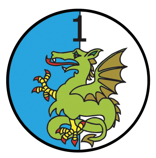 Junák - český skaut, 1. středisko Kolín logo