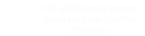 102. průzkumný prapor logo