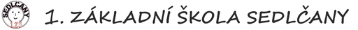 1. ZŠ Sedlčany logo