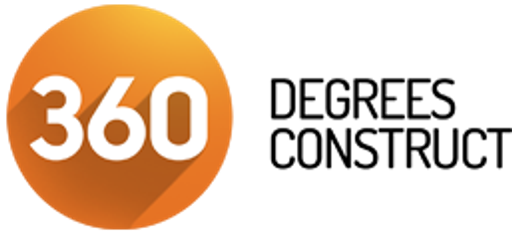 360 DEGREES CONSTRUCT logo