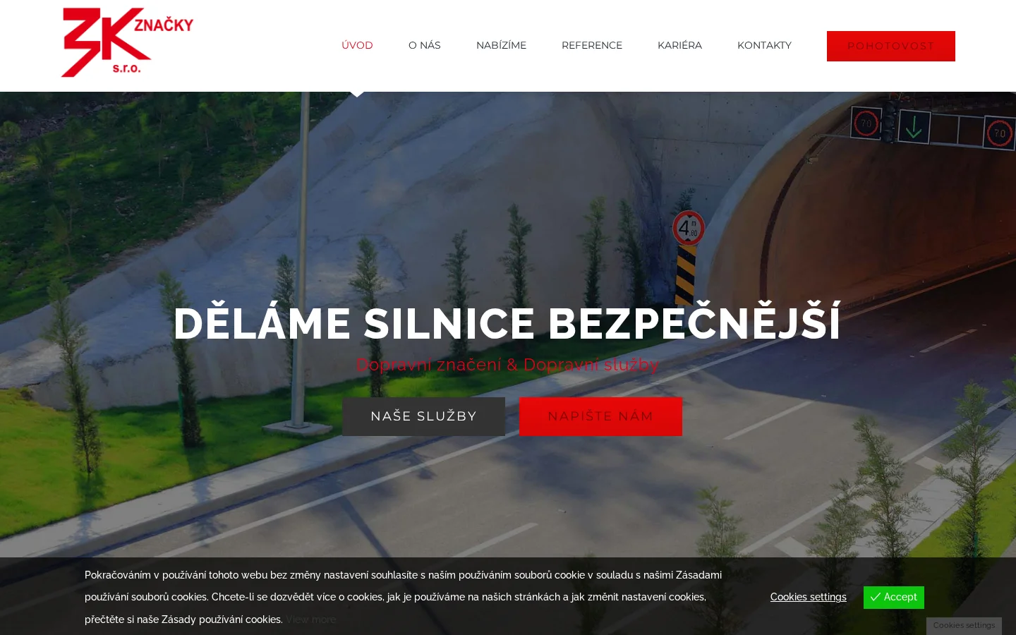 3K značky, s.r.o. website