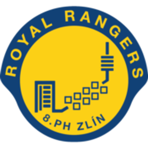 8. přední hlídka Royal Rangers Zlín logo