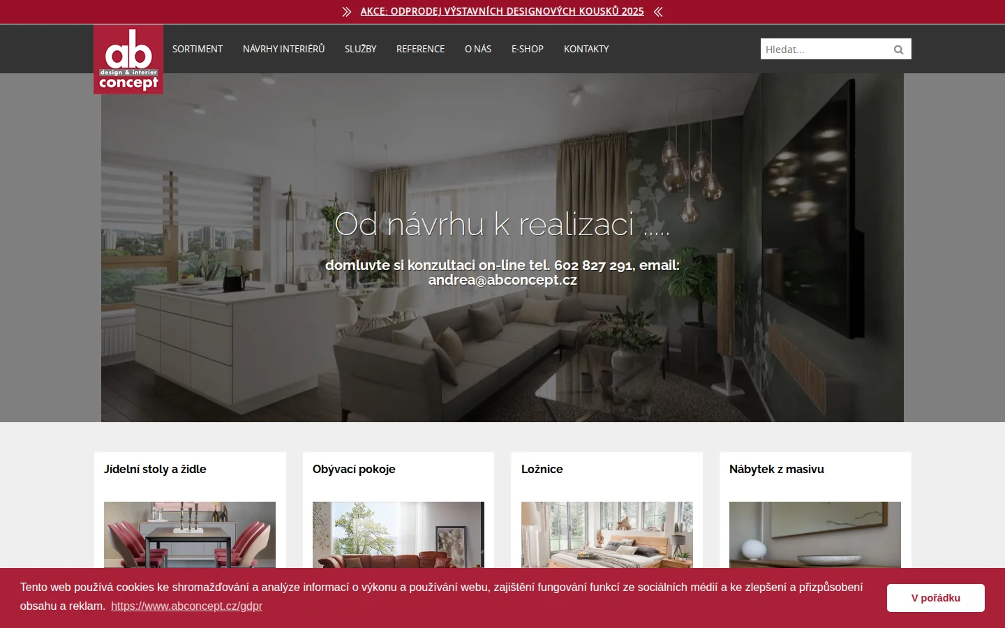 ab concept & design website
