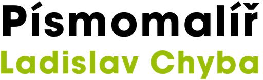 Písmomalíř Ladislav Chyba logo