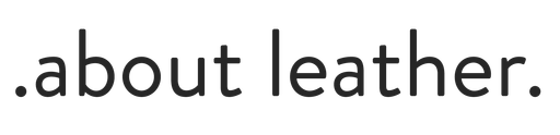 .about leather. logo
