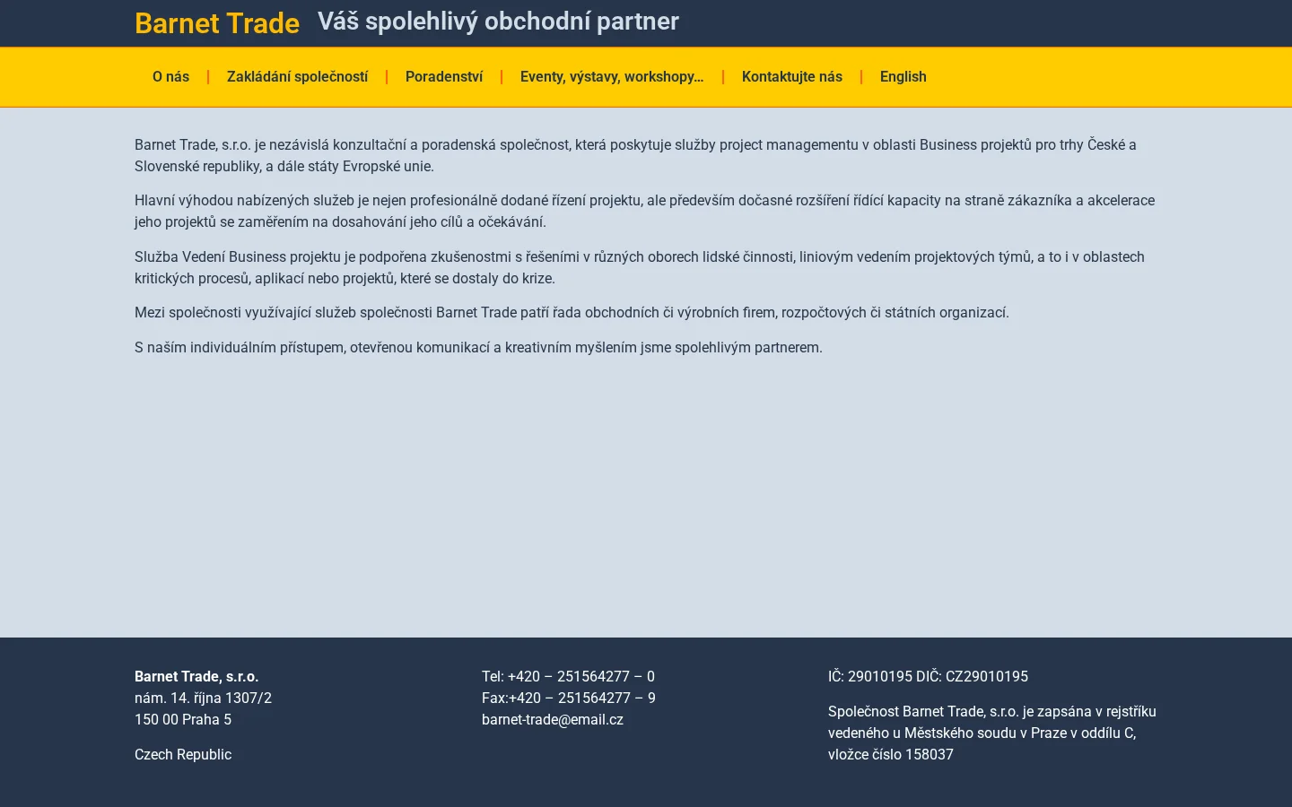 Access International, s.r.o. website
