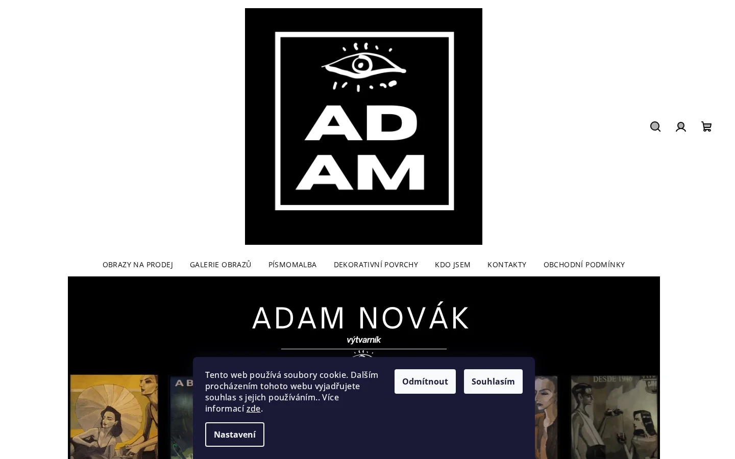 Adamnovak.art website