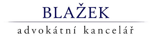 JUDr. Matouš Blažek, advokát logo