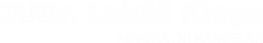 JUDr. Lukáš Klega, advokát logo