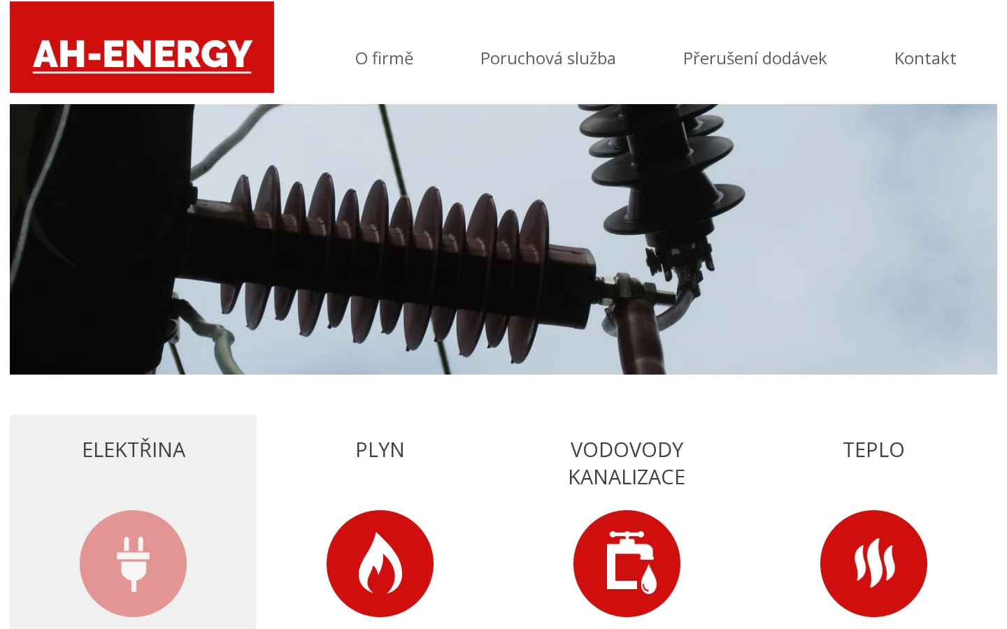AH-ENERGY, s.r.o. website
