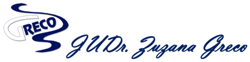 JUDr. Zuzana Greco, advokátka logo