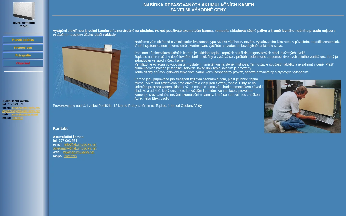 Karel Bulka website