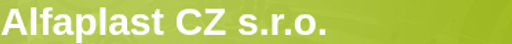 Alfaplast CZ, s.r.o. logo