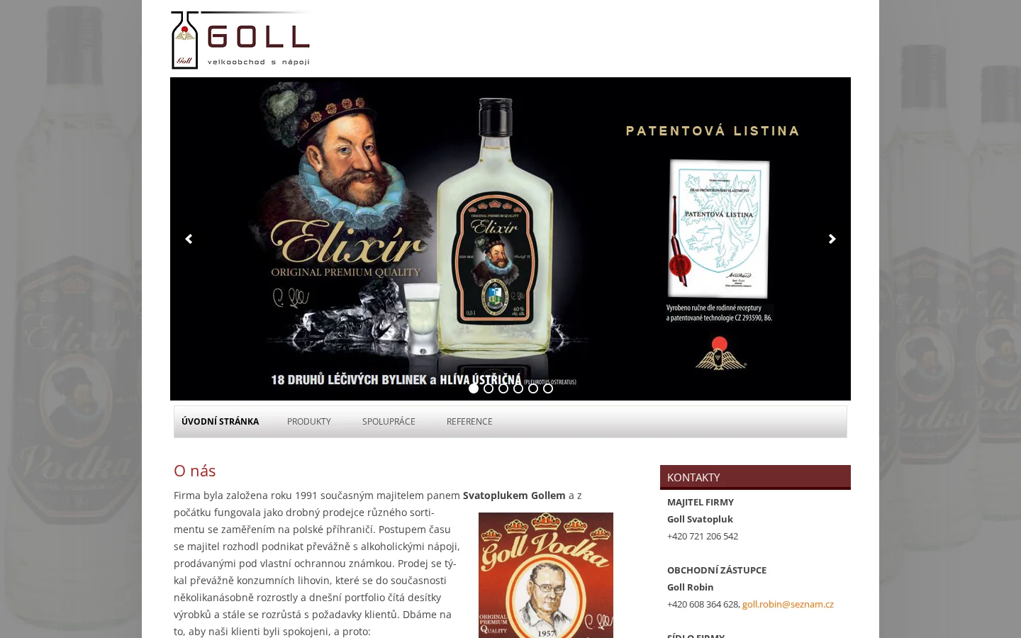 Svatopluk Goll website