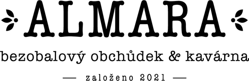 Almara - bezobalový obchůdek logo