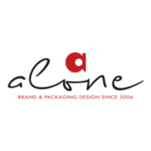 Alone - brand & packaging design logo
