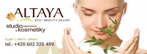 ALTAYA - kosmetické studio logo