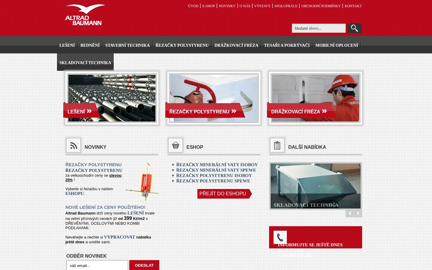 ALTRAD BAUMANN website