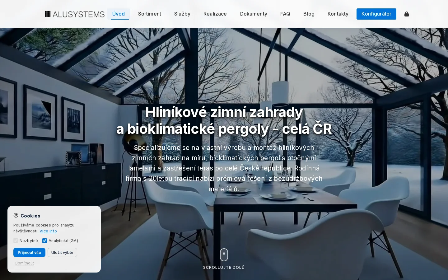 ALUSYSTEMS.cz website