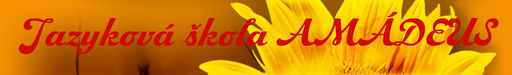 Jazyková škola AMÁDEUS logo