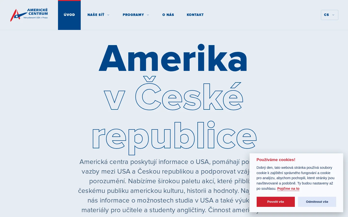 American center website