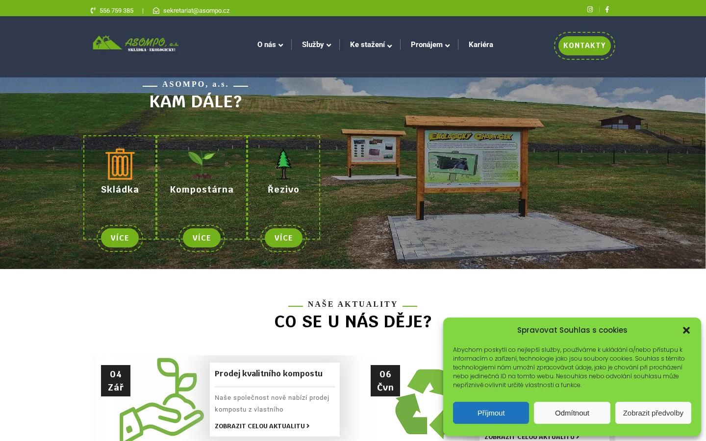 ASOMPO, a.s. website