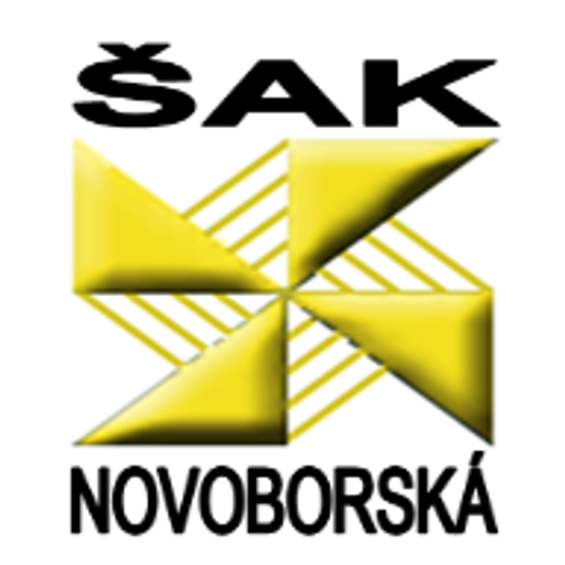 Školní atletický klub Novoborská logo