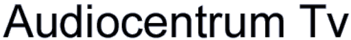 AUDIOCENTRUM - Tv, spol. s r.o. logo