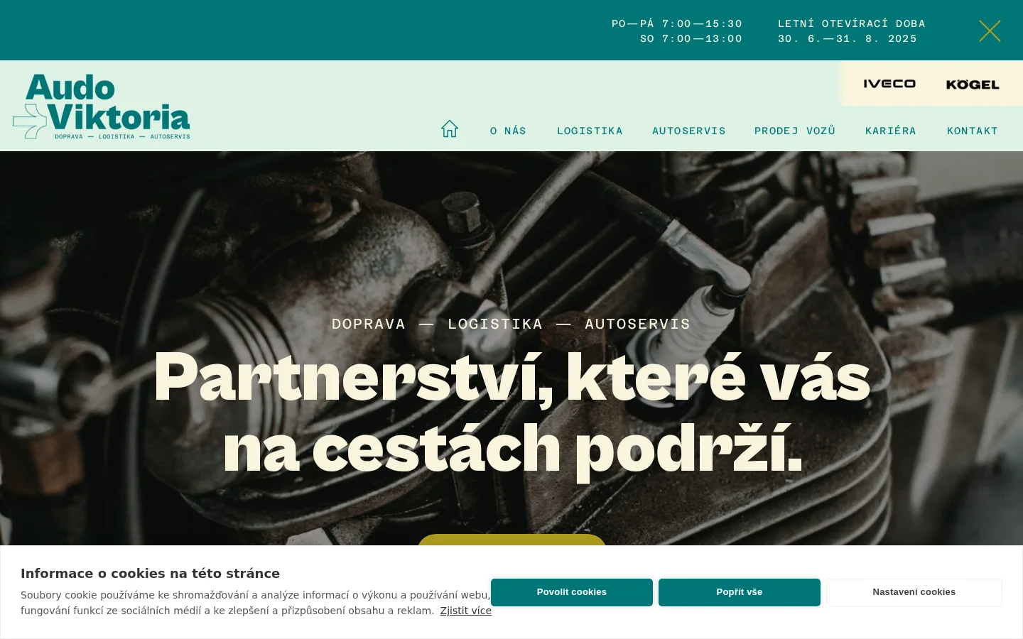AUDO VIKTORIA s.r.o. website