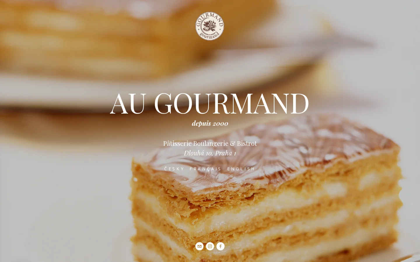 Au Gourmand website