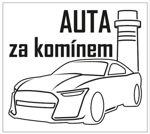 Auta za komínem - Tomáš Lukšan logo