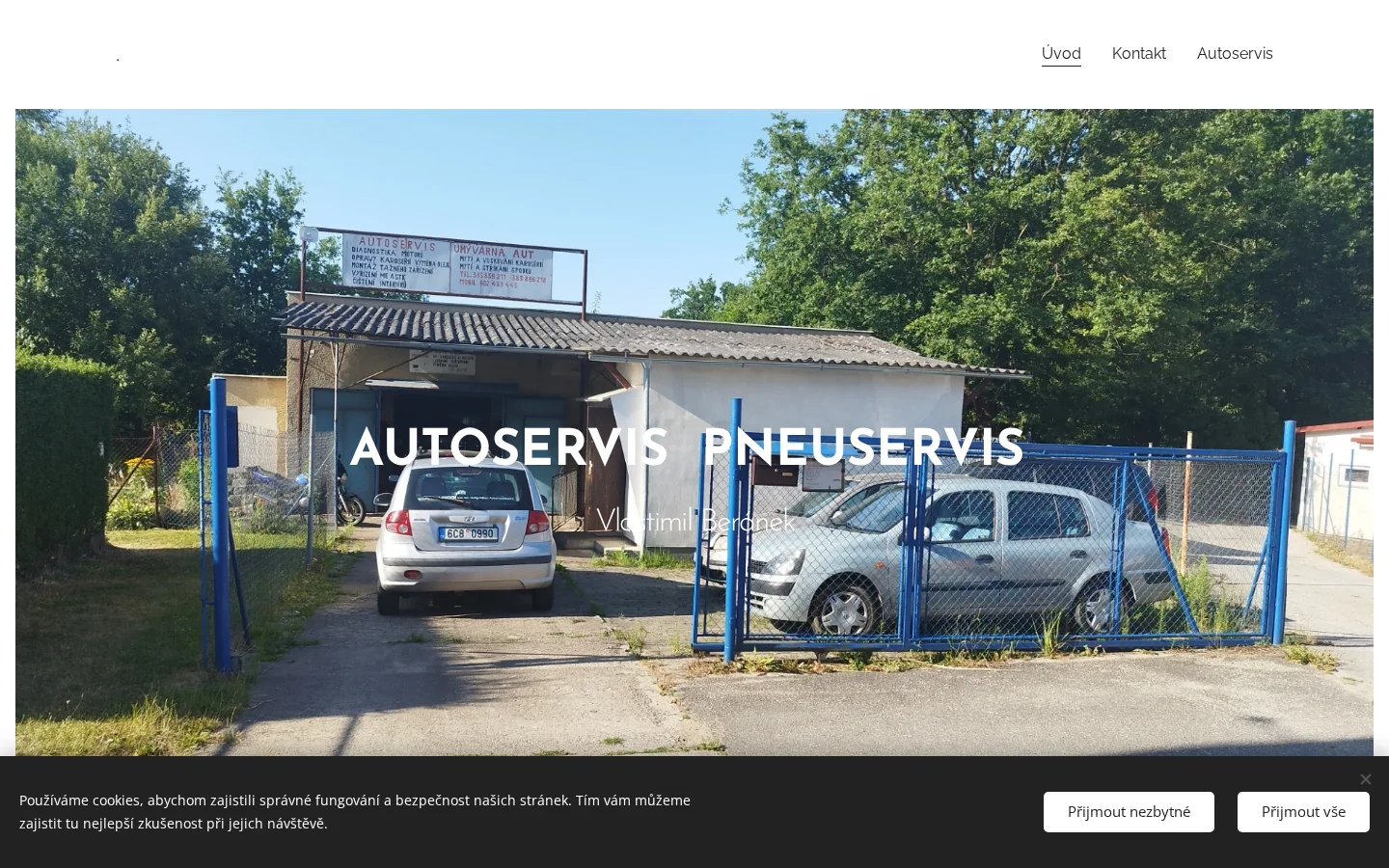 Autoservis Vlastimil Beránek website