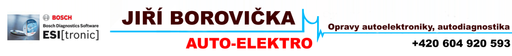 Jiří Borovička Auto - Elektro logo
