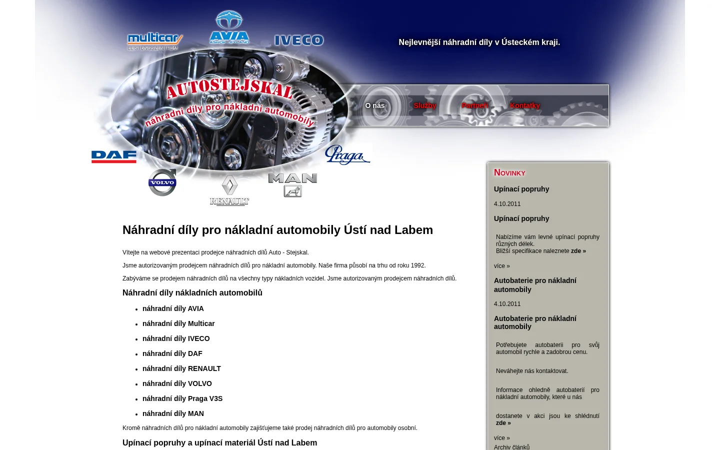 Michal Stejskal website