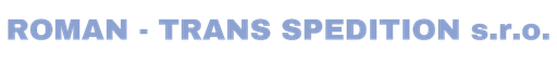 ROMAN - TRANS SPEDITION s.r.o. logo