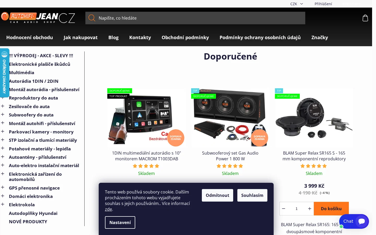 Autohifi-Jean.cz website