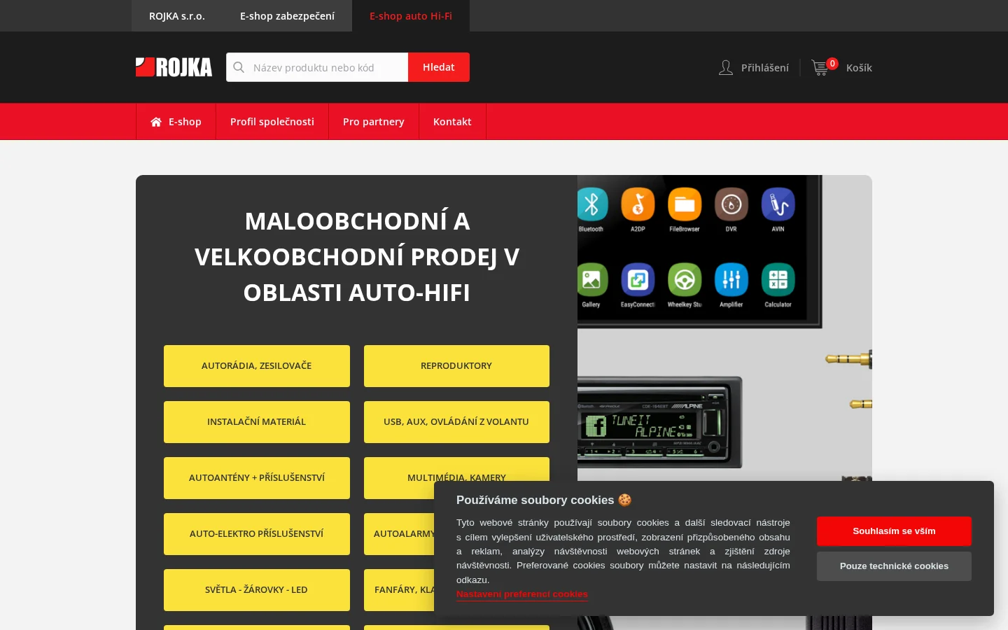 Autohifi24.cz website