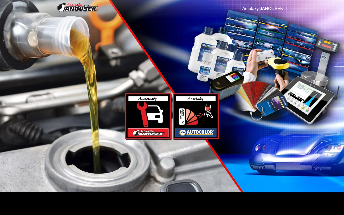 Autoslužby JANOUŠEK, s.r.o. website