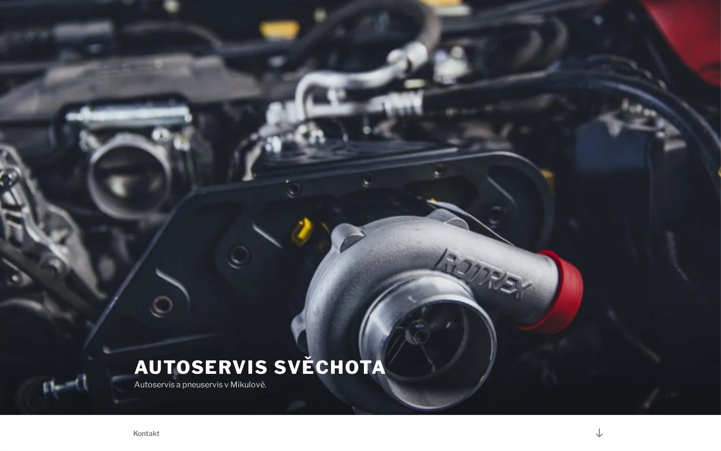 Autoservis Svěchota website