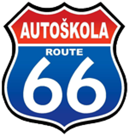 Autoškola Route 66 logo