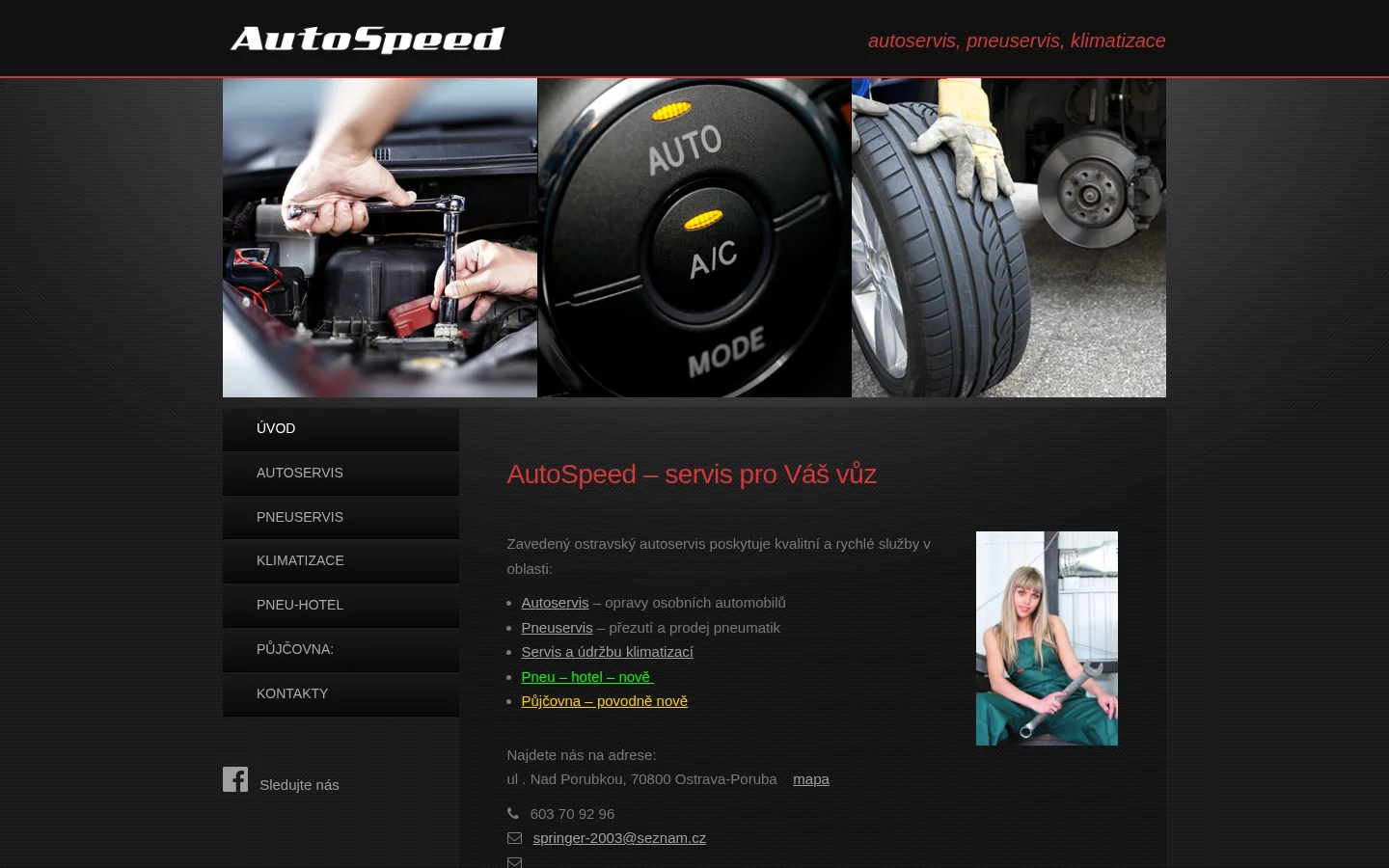 Auto Speed website