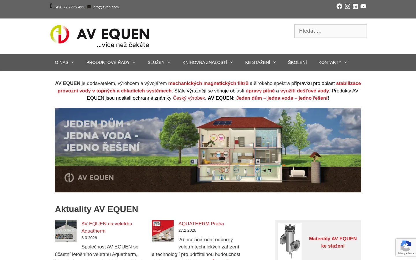 AV EQUEN website