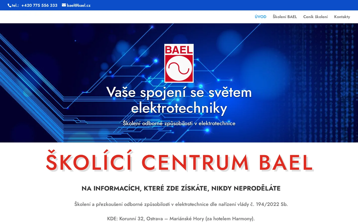 BAEL website