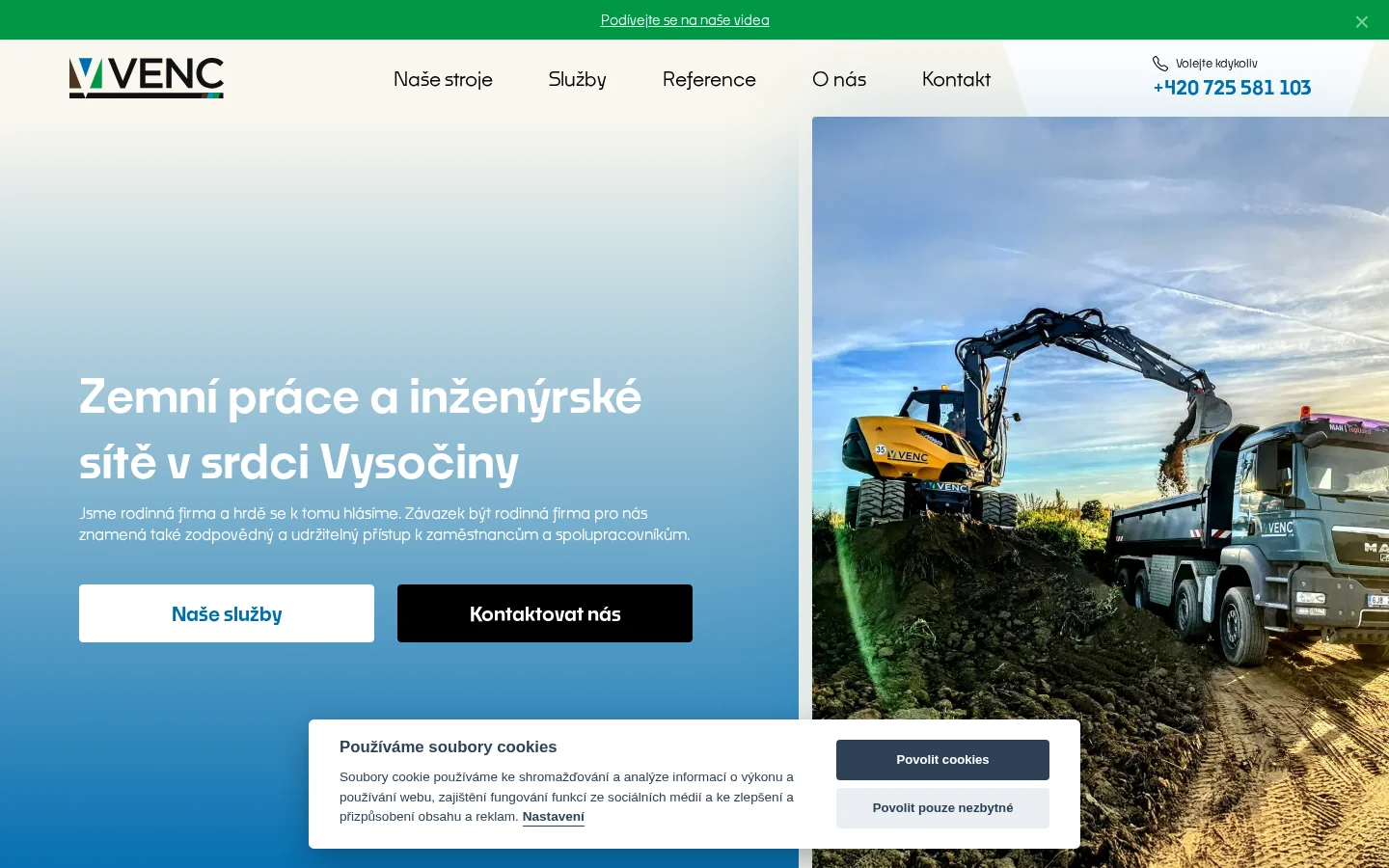 Jaromír Venc website
