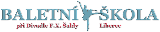 Baletní škola při Divadle F. X. Šaldy Liberec logo