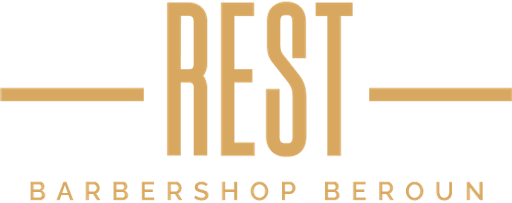 REST barbershop & bar logo