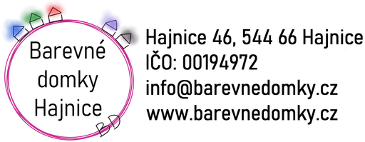Barevné domky Hajnice logo