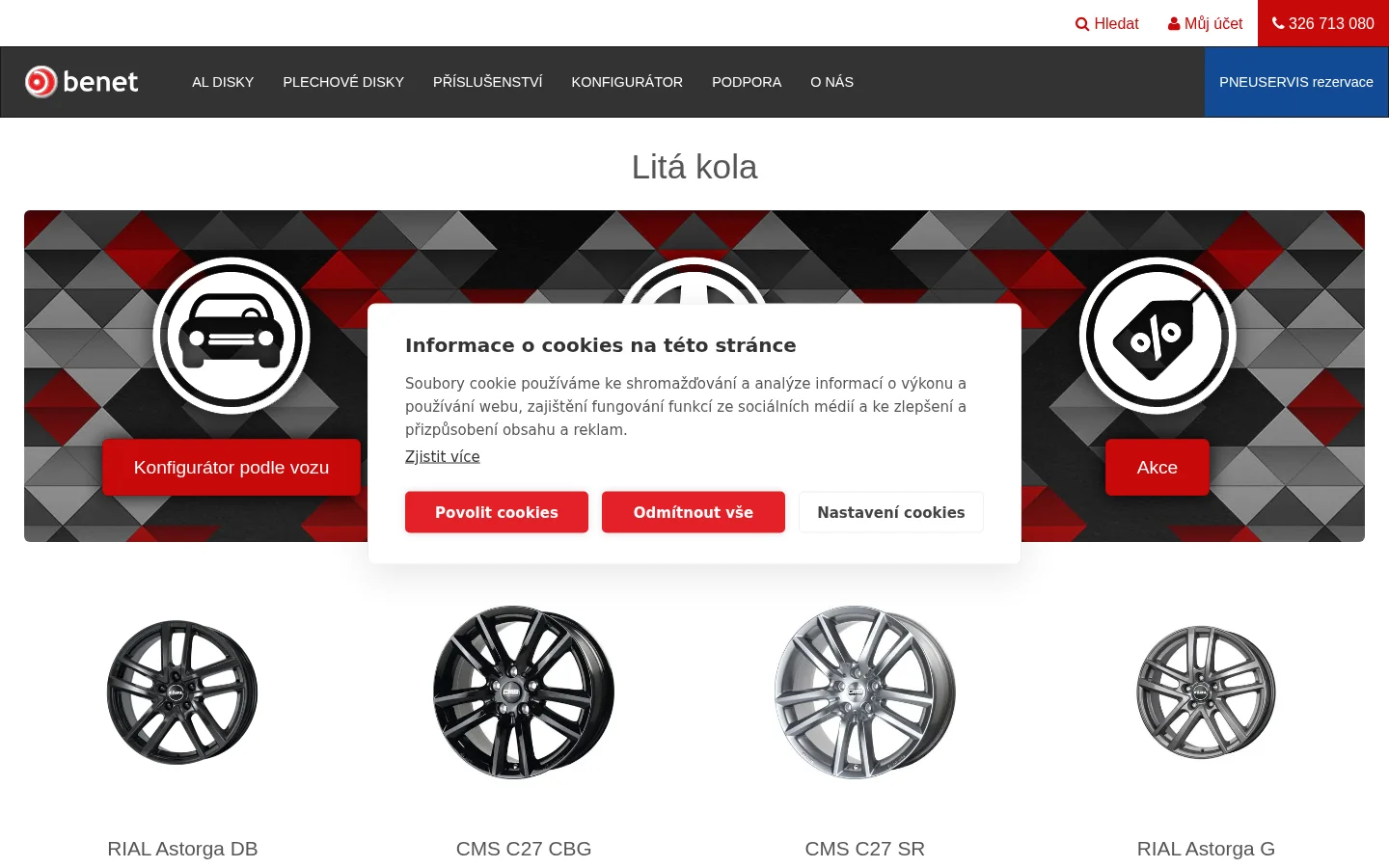 Benet-MB a.s Premio website