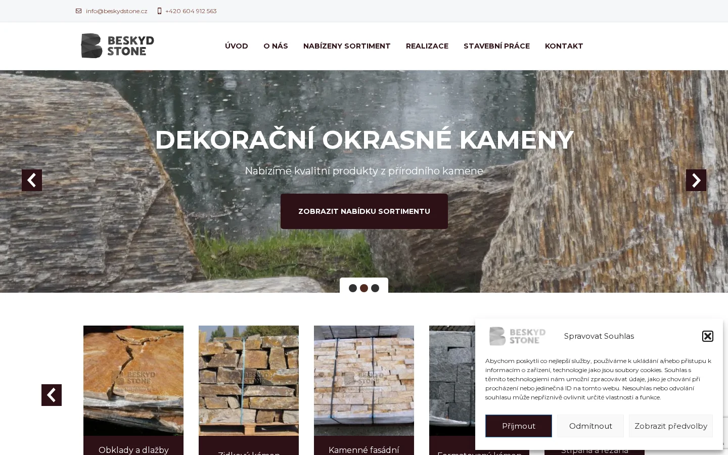 ROLS Beskyd, s.r.o. website