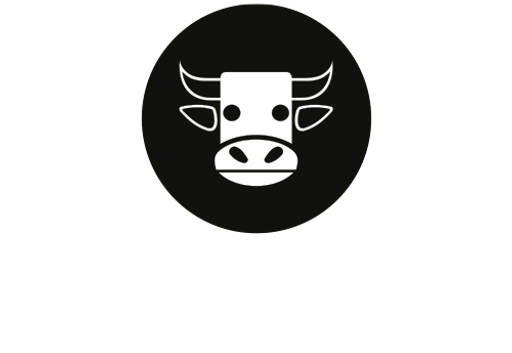 Bílá kráva logo